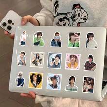70pcs New Hot COR TIS Male Group MA/RT/IN Zhao Yufan JAMES Sponsor JUHOON Yan Chengxuan SEONGHYEON An Qianhao KEONHO Peripheral High-Value Celebrity Peripheral Stickers Decorative Phone Case Journal Notebook Christmas - Multicolor - View 10