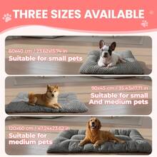 Large Soft & Warm Pet Bed Mat, Pet Nest Pad, Suitable For Dogs, Cats And Various Pets Of Different Sizes - Grey - View 5