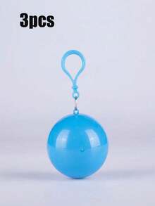 Bộ 1/3/5/8 quả bóng áo mưa di động, áo mưa dày dặn dùng một lần kèm hộp đựng hình cầu, thích hợp cho leo núi và cắm trại; có thể treo trên ba lô; màu sắc ngẫu nhiên. - Nhiều màu - Xem 8