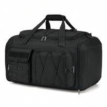 NEWHEY Gym Bag For Men 45L Sports Duffel Bags 3-In-1 Travel Duffel Bag With Shoe Compartment, Gym Workout Backpack Carry On Weekender Bag Overnight Bag For Travel Beach Bag Holiday - Multicolor - View 14