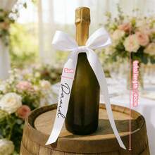 1 cuộn ruy băng bó hoa cưới tùy chỉnh, rộng 5cm, dài 90cm, ruy băng cài tóc cô dâu phù dâu, ruy băng trang trí đám cưới phong cách đồng quê cổ điển, ruy băng tùy chỉnh, logo ghế ngồi, bao bì hoa tùy chỉnh, ruy băng tùy chỉnh - Nhiều màu - Xem 7