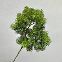 Artificial Pine Branch, Pine Needle Welcoming Pine Branch For Landscaping, Green Plant, Pine Branch With Fruit, Artificial Tree Branch - Multicolor - View 11