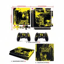 1 Set Slim Game Console Printed Skin Sticker, Waterproof Scratch-Resistant Protective Decal - Multicolor - View 7
