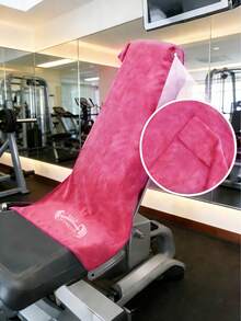 1 buc prosop sport absorbant din microfibră super moale multifuncțional, prosop de club, prosop de sală, prosop extra lat cu uscare rapidă, potrivit pentru alergare în aer liber, saltea pentru echipamente de fitness, cu prosop de față cu model elegant brodat, prosop de duș pentru baie - Multicolor - Vizualizare 19