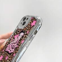 ベティ・ブープのヒョウ柄スマホケース。 17、 16 Pro Max、 15 Pro Max、 13、 12に対応。高級電気メッキ仕上げのソフトTPU素材を使用。クリーミーな波型テクスチャ。フルエッジ保護。正確なカットアウト。ぴったりフィット。快適なグリップと優れた質感。家族、友人、恋人、クリスマスのプレゼントに最適です。 - シルバー - チェックする 6