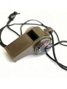3-In-1 Emergency Whistle With Compass And Thermometer - Ideal For Track & Field, Camping, Hiking, Outdoor Adventure, Referee And Cheerleading Use - View 4