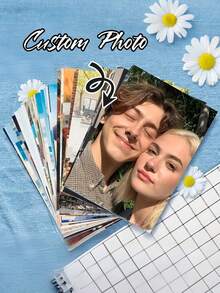 1/3/5/10pcs Customized Photo Printing Paper, Personalized Photo Printing Service - 10.5x15.2cm Digital Photo Printing, Custom Photo Booth Printing, Personalized Couple Photos Decor, High-Quality Wedding Art Photos, Family Album - Multicolor - View 4
