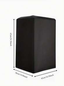 Speaker Protective Covers, Suitable For All Types Of Speakers - Indoor/Outdoor Use, Perfect For Outdoor Activities, Parties, And Music Lovers, Black, Stylish Design | Durable Protection, Perfect Gift,Women's Day,Travel Essentials,Wedding Favours,Y2k,Bedroom,Car Acessesories Women,Kitchen Deccor,Kitchen Decor,Household Items - 黑色 - 查看 13