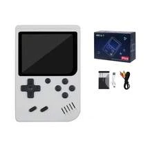Consola de juegos de bolsillo de vídeo Retro clásica, pantalla Lcd integrada, reproductor de juegos portátil 400 para niño, regalo de Navidad M4CF - Negro con bolsa - Ver 10