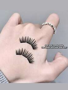 24 Animal Series Glue-Free False Eyelashes,Long-Lasting High Viscosity,Curled Natural And Light False Eyelashes - L - View 8