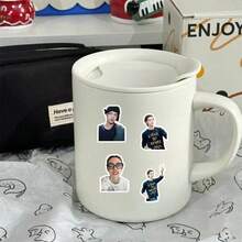 70pcs New Hot COR TIS Male Group MA/RT/IN Zhao Yufan JAMES Sponsor JUHOON Yan Chengxuan SEONGHYEON An Qianhao KEONHO Peripheral High-Value Celebrity Peripheral Stickers Decorative Phone Case Journal Notebook Christmas - Multicolor - View 8