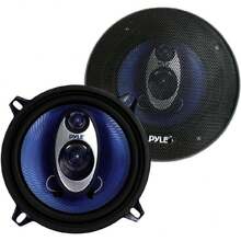 Altavoz para Auto 5.25 Pulgadas. Par. Cono Poliuretano Azul, 3 vías, 200 W Pico, Surround, impedancia de 4 ohmios, Bobina Voz 1 Pulgada,38912659 - A - Ver 1