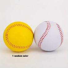1/3pcs Soft PU Foam Baseball Grip Trainer Ball, Elastic Training Equipment, Fitness Baseball Grip Ball - Multicolor - View 12