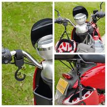 自行车车把挂钩，可拆卸车把挂钩，适用于自行车、电动自行车 - 黑色 - 查看 2