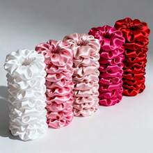 优雅粉色发带 | 百搭设计，适合高马尾、低马尾、发髻及各种发型——居家、办公、情人节约会及运动场合皆宜 - 彩色 - 查看 6