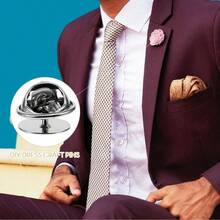 TEHAUX Juego De 50 Agujas Para Alfileres De Pin Backs 10mm Alfileres De Bloqueo Para Pasador De Corbata Broche De Soporte De Alfiler De Esmalte - 1 - Ver 7