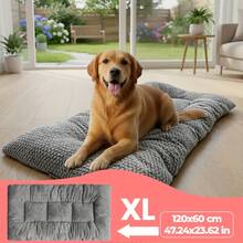 Large Soft & Warm Pet Bed Mat, Pet Nest Pad, Suitable For Dogs, Cats And Various Pets Of Different Sizes - Grey - View 12
