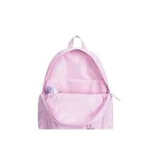 Converse Logo Large Capacity Zip-Lock Polyester Backpack/Student Bag/Backpack/Medium Size, Black. - Purple - View 6