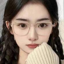 TendenciaLentes De Filtro De Luz Azul Gafas De Computadora ArmazonCalidad premium - Gris - Ver 4