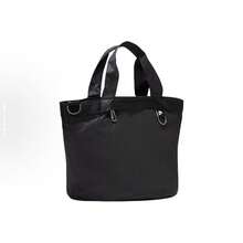 Nike 簡約時尚休閒運動 織品 托特包購物袋單肩手提包 常規 男女同款 黑色 - 黑色 - 查看 6