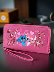 1pc Fashion Large Capacity Zipper Long Wallet, Unisex Credit Card Holder Coin Purse, Practical Back To School Essential, Daily Travel Holiday Gift Accessory - Multicolor - View 15