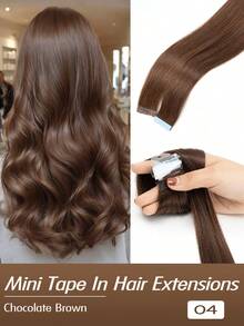 High-Quality Remy Tape In Human Hair Extensions 10pcs 12-22Inch Silky Straight | Invisible Seamless Double-Sided Skin Weft | Beginner-Friendly Easy To Wear & Reusable | Zero Shedding Long-Lasting | Portable Compact For Travel & Touch-Ups | Romantic Length & Volume | Must-Have Hairpieces For Cosplay Character Creation & Daily Fashion Looks