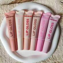 6 Pcs Color Changing Lip Gloss For Girls, Pink Magic Mood Lip Oil Tinted, Temperature Color Change Lip Stain Lip Balm, Longlasting Lips Will Not Dry Out - 多種 - 查看 1