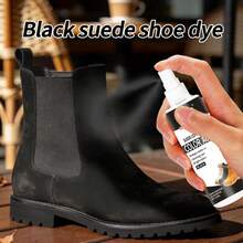 120毫升麂皮鞋护理霜，大容量麂皮染色粉，适用于翻新和染色任何颜色的仿毛皮靴子和鞋子 - 彩色 - 查看 9