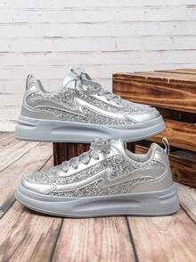 Classic White Breathable Business/Casual Commute Walking Sneakers, Versatile