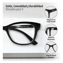Tendencia2 Lentes Sin Graduación Para Computadora Gafas Anti Luz Azul Negro Y CareyCalidad premium - Negro Y Carey - Ver 10