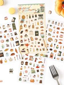 1pc Cutting Sticker, Floating Life Interesting Cross-Border Scrapbooking Sticker, Children Sticker, Pet Scrapbook Material - Multicolor - View 7