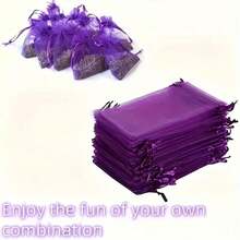 Sachês - 200g + 20 peças Saco de Fio Roxo - Ver 8