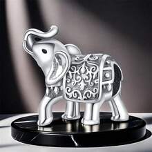 Cute Panda Animal 925 Sterling Silver Charms For Bracelets And Necklace Dangle Pendants Butterfly Elephant Dog Bead Jewelry Present For Women Family Friends - 大象飾品 - 查看 4