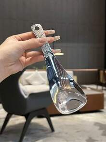 1pc/2pcs Stainless Steel Thick Square Head Rice Paddle, Hammered Texture Rice Spoon, Non-Stick Kitchen Cooking Serving Spoon For Home, Cafeteria, Restaurant