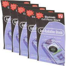 Etiquetas Engomadas del Teléfono Celular de la Protección de 5G EMF, 2 en 1 Etiquetas Engomadas de la Radiación EMF para la Tableta,38942977 - Multicolor - Ver 2