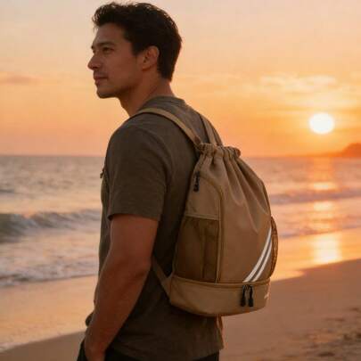 Lightweight Outdoor Backpack, Convenient Sports Backpack For Basketball, Swimming, Fitness, Outdoor Activities, Travel