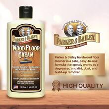 Parker & Bailey Wood Floor Cream For Hardwood, Laminate & Faux Floors, Shine Restorer & Cleaner For Home, Cuts Grease, 16 Oz - 16 Ounce (Pack of 1) - 查看 4