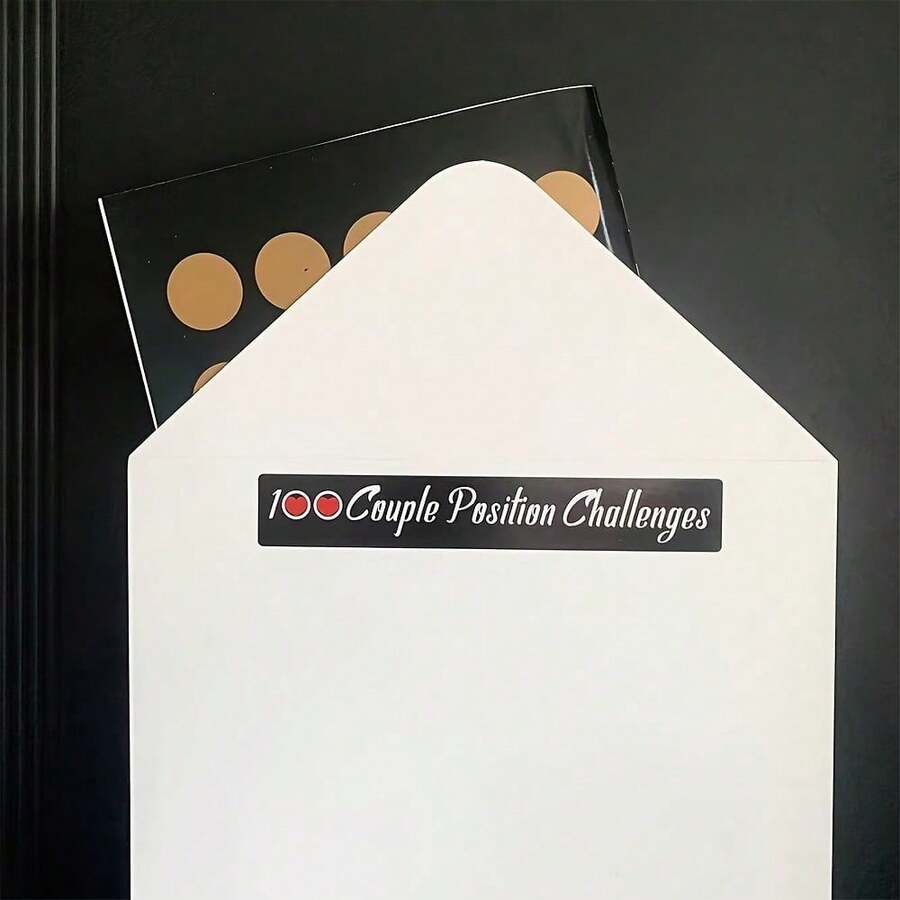 1 Set Black & Gold Scratch Card Couple Poster, Valentine's Day Gift