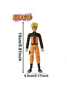 1 Stück offiziell lizenzierte Sammlerfigur von Viz Media, süßes Modellspielzeug, Schreibtisch-Dekoration, Heimdekoration, Ornament, Geschenk für Fans und Freunde, Geburtstag, Feiertage - Orange - Übersicht 3