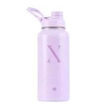 CYPNLuckyLy Termo de Acero Inoxidable con Iniciales 1 Litro Doble Aislamiento Térmico y Tapa Hermética Antigoteo Botella de Agua Motivacional ideal como Regalos para Mujer y Mamá Modelo Terry Letra RFashion - 223505116 - Ver 8