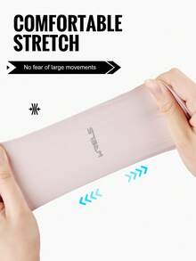 1 Pair Half Finger Breathable Polyester Fitness Gloves