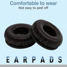 适用于T450BT耳机的替换耳垫，兼容JR300、JR300BT、T450BT、T500BT、Tune 500、Tune 500BT、Tune 510BT和Tune 520型号 - 均碼 - 查看 5