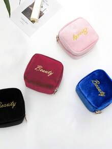 1 Pc Lipstick Storage Bag Mini Portable Waterproof Cosmetics Storage Bag Handheld Makeup Patch Bag