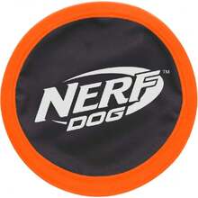 Zone Flyer juguete para perro, , ligero, duradero y resistente al agua, ideal para playa y piscina, 10,5 pulgadas de diámetro, para razas medias/grandes, unidad única, naranja/negro,39010158 - Multicolor - Ver 1