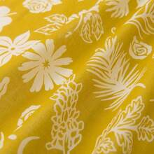 22\X22\ Flower Cotton Bandana Multi-Purpose Headbands - YellowLeaf - View 5
