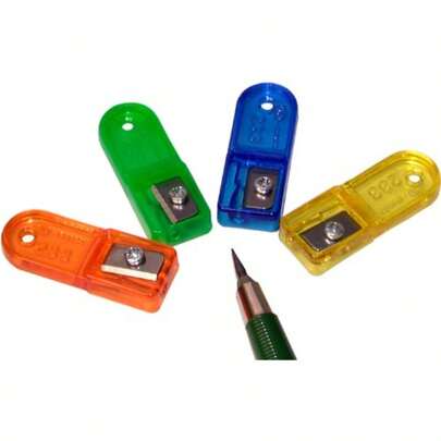 Plastic Lead Pointer Pencil Sharpener 1 Assorted Color For Writing Tools With Durable Material And Efficient Sharpening Performance