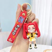 1pc New KPOP Witch Hunting Girl Group Keychain Cartoon Anime 3D Figure Bag Car Pendant Small Gift - Multicolor - View 15