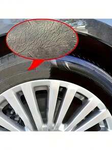 KineShineX Car Tire Brightener, Blackener, Durability And Anti-Aging Agent, Tire Polish, Essential Car Maintenance Tool Kit, Tire Care Cream, Polish, Car Paint Repair Agent, Auto Parts - Make Your Beloved Car Look Brand New. - A - View 4