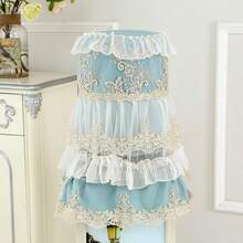 1 Set (2pcs) Water Dispenser Cover, Kitchen & Home Organizer, Dust-Proof & Water-Resistant Cooler Protector, Fits 18.9L/5 Gallon Water Bottle, Suitable For Home & Office, Universal Size 28cm Diameter,Kitchen Decor,Household Items - Multicolor - View 12