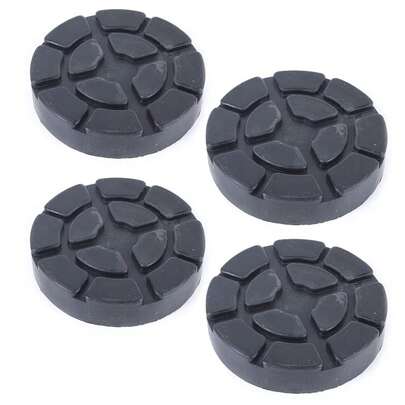 ZhdnBhnos Pcs Universal Round Rubber Arm Pads, Heavy Duty Car Lift Pads Rubber Arm Pads, Round Rubber Arm Pads For Auto Car Lift Truck Hoist